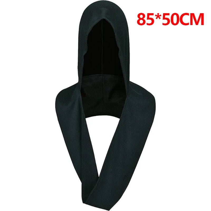 Quick Drying Sports Towel U-Shaped Hoodie Cooling Towel Sun Protection Beach Towel for Camping Gym Swimming Running Yoga